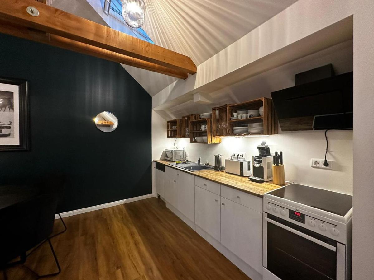 Nr 14 - Hochwertiges 3 Zimmer Maisonette Appartment Mit Grosszuegigen Wohnbereich Und Balkon Leipzig Exterior foto