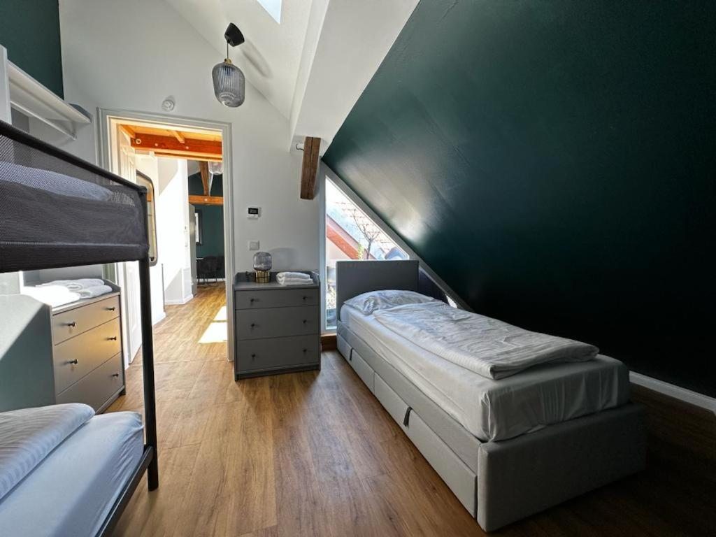 Nr 14 - Hochwertiges 3 Zimmer Maisonette Appartment Mit Grosszuegigen Wohnbereich Und Balkon Leipzig Exterior foto